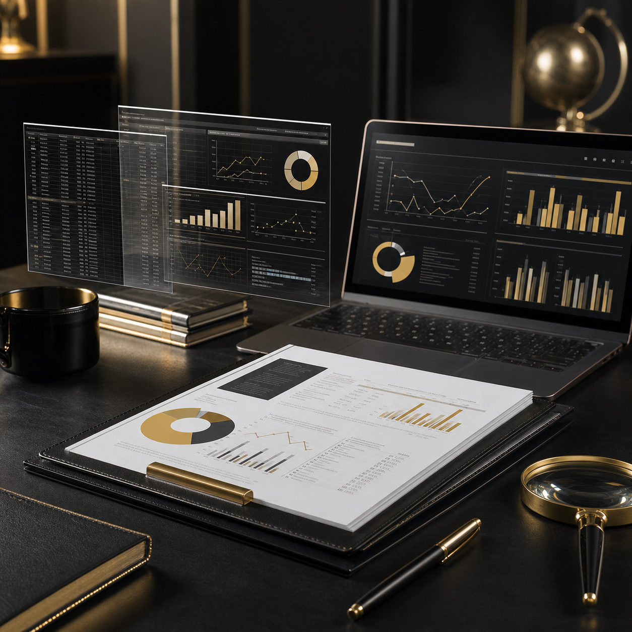 KI-gestuetztes CFO-Audit-Dashboard und board-tauglicher Einsparbericht